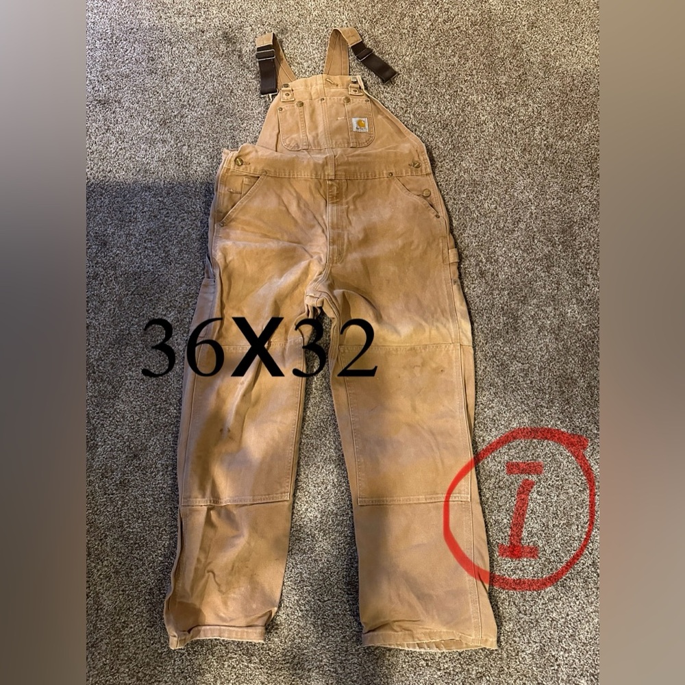 Carhartt Brown Overalls